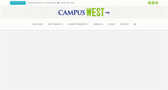 Desktop Screenshot of campuswest.net